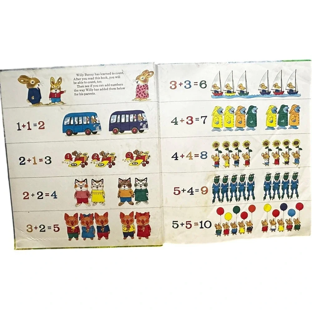 Richard Scarry 1975 Best Counting Book Ever • Vintage‎ Kids Learning Hardcover
